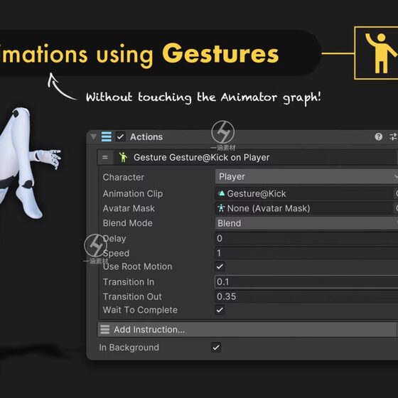 Unity Visual Game Development Plugin Game Creator 2 2.17.53 Code-Free Production Tool