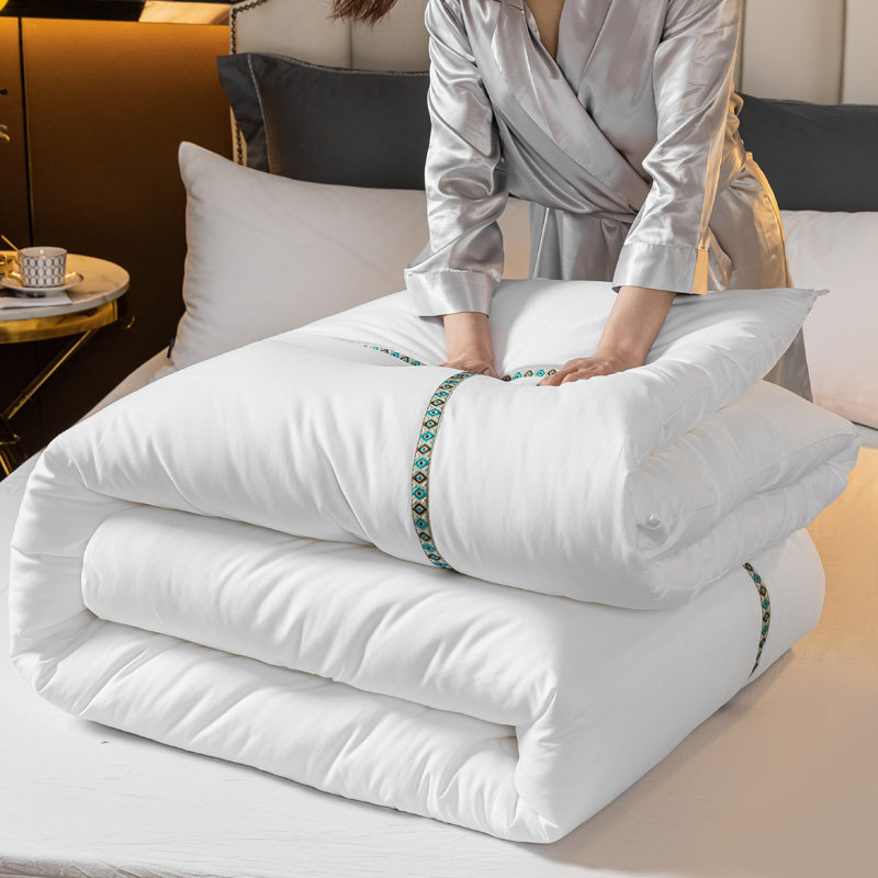 Quilt Spring autumn quilted by cotton quilted by single double air conditioning Summer cool quilted by thin Four Seasons General Student Dormitory Renter Quilt Core