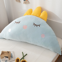 Cartoon bedside cushion cute children pillow bed back cushion girl princess pillow Net red soft bag big backrest