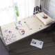 Ice lụa mat mat mat ba mảnh thảm gấp 1,8 mét ký túc xá 0.91.2m tán đơn mùa hè giường - Thảm mùa hè