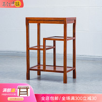 Red wood small tea table solid wood Chinese imitation ancient minimalist tea water cabinet flower peels wood tea table balcony hedgehog purple sandalwood