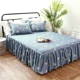 Bông cotton giường bedspread váy trượt kép 1.5 / 1.8m 2,0 m giường đơn mảnh giường váy bảo vệ - Váy Petti