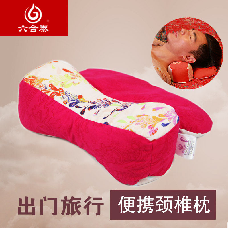 One-piece cervical pillow buckwheat cassia seed Chinese medicine cervical pillow travel travel portable cervical pillow