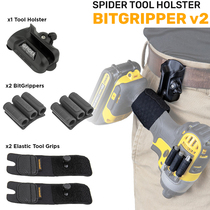 SPIDER HOLSTER Tarantula Power Tool Waist Quick Hanging DUAL Tool Kit Set 5 pieces