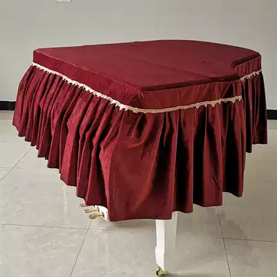 Kaiyan simple modern Dutch velvet grand piano cover dust cover piano cover cloth soft and smooth grand piano cover