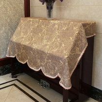 Qiyan European style fabric piano full piano cover dust cover piano cover
