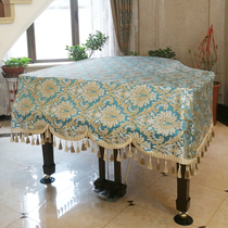 Qiyan European flannel triangle piano cover piano dust cover grand piano cover piano cover