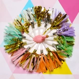 Золотая серебряная кисточка для вечеринки, дующий дракон, атмосфера, реквизит для фотосессии, свадьбы, дня рождения, маленький подарок, свисток