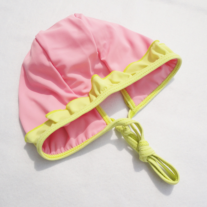 Golden Fruit Yiyi Kids Bikini Ba mảnh cho trẻ em Bộ đồ bơi chia mũ bơi Bộ đồ bơi cho bé gái đồ bơi bé trai