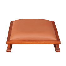 Solid wood worship chair square large 60 worship mat kneeling mat home thickened incense large worship mat kowtow to the entrance of the big head hall