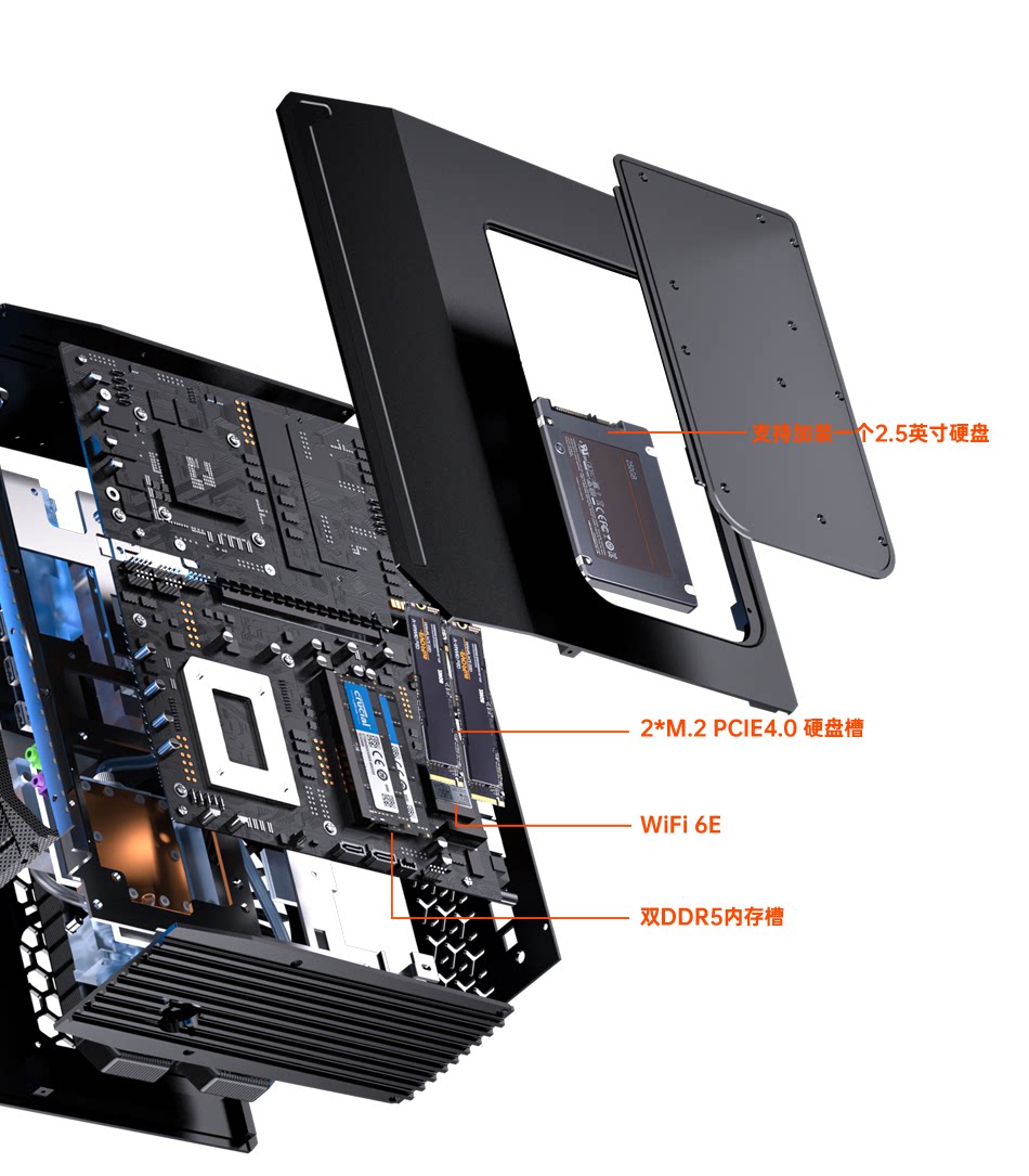 Игровой компьютер MSEcore R7-9800X3D RTX4070 16GB 512GB