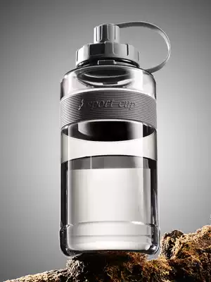 2021 summer new trendy large-capacity water cup space men's sports kettle portable plastic construction site anti-fall and high temperature resistant