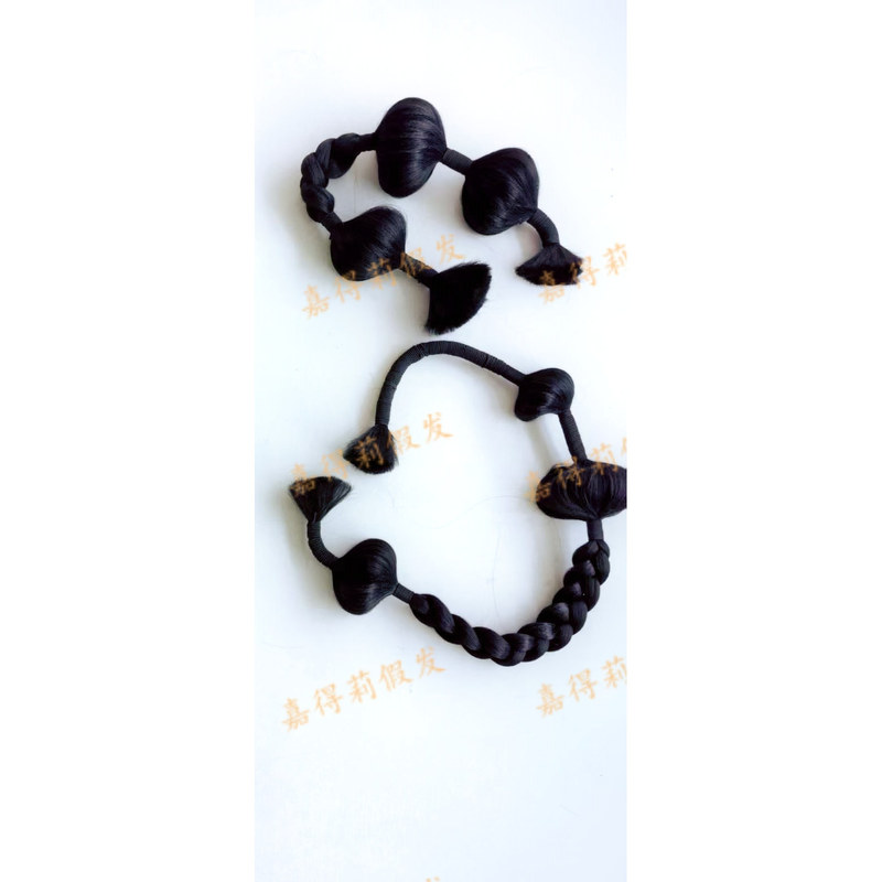 Original Handmade Braided Lantern Twist Braids, Boxing Braids, Twist Braids, Ponytail Wigs, Braided Wigs, New Chinese Style Hairstyles