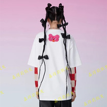 Butterfly Knot small braid numb with wig ponytail a braid art Write a real suction powder Divine Instrumental Movie photography walking show braid