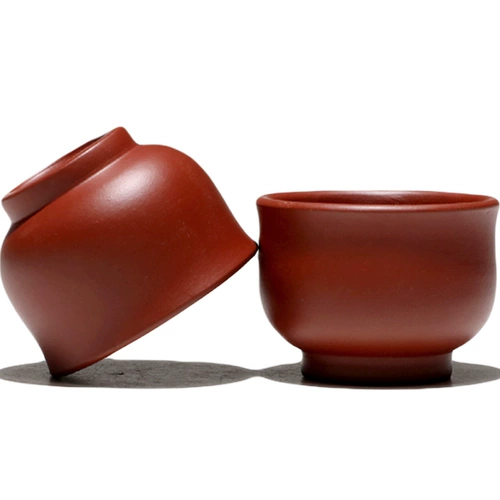 [Чанг Тао] Yixing Yuan Mine -mine -mine -purple Sand Cup Zisha Cup Cup Dahongpao круглый дно маленькое рту Кубок 80 куб.