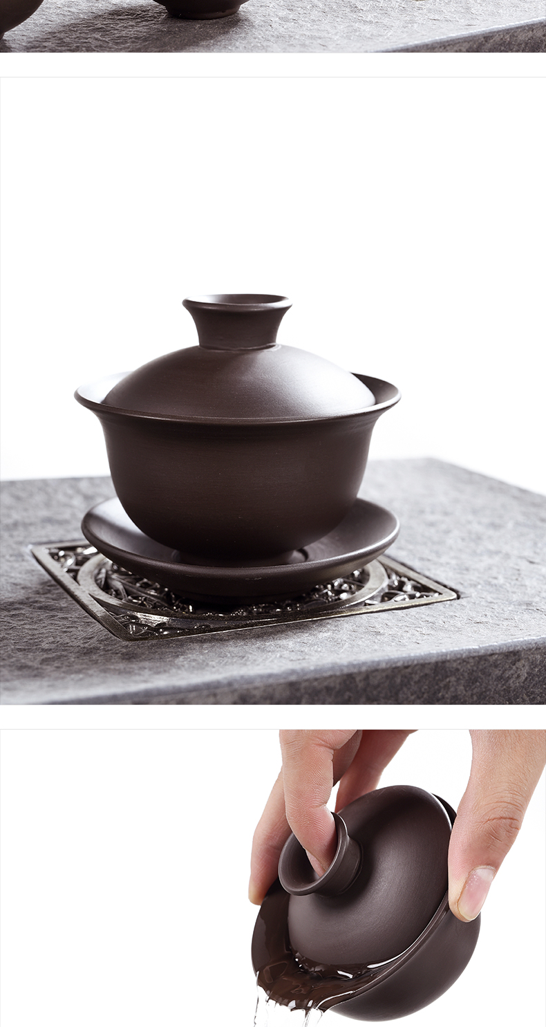 Beauty cabinet undressed ore violet arenaceous kung fu tea set home office tea cups restoring ancient ways xi shi teapot gift boxes
