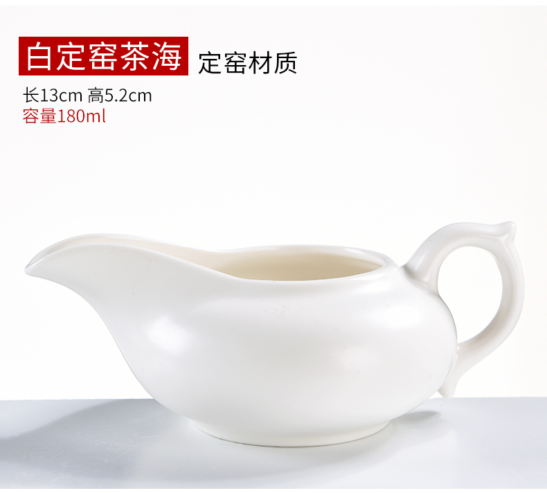 Beautiful fair pavilion ceramic cup and cup) suit points tea ware one cup tea sea kung fu tea accessories