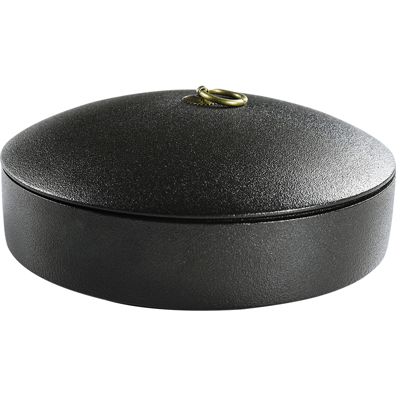 The cabinet household caddy fixings tea caddy fixings boxes of pu 'er tea cake as cans ceramic seal pot store tea POTS and POTS