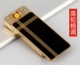 Huo Yanyan usb siêu mỏng có thể sạc lại bằng kim loại chống gió cho dây điện sưởi ấm thuốc lá điện tử quà tặng - Bật lửa