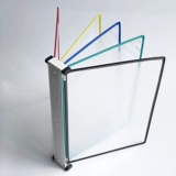 吉武 A4 Горизонтальная стена -вятисленная дисплейная папка 5 -страница Сильная магнитная адсорбционная стена -стена -страницы страниц и дисплей папок.