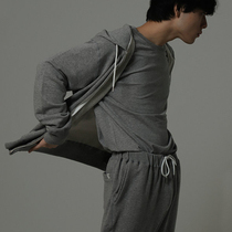 Japan moc T LOOPWHEE PARKA Japan old-fashioned loom professional hooded zipper sweater