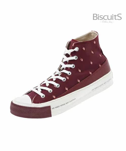 Shanghai spot UNDERCOVER FUCK middle finger high barrel board shoes cowhide splicing