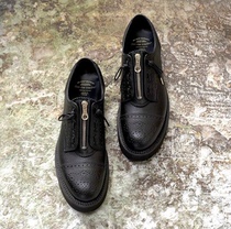 Japan Foot the Coacher THE RESISTANT SHOES FTC Zip Carved Leather Boots
