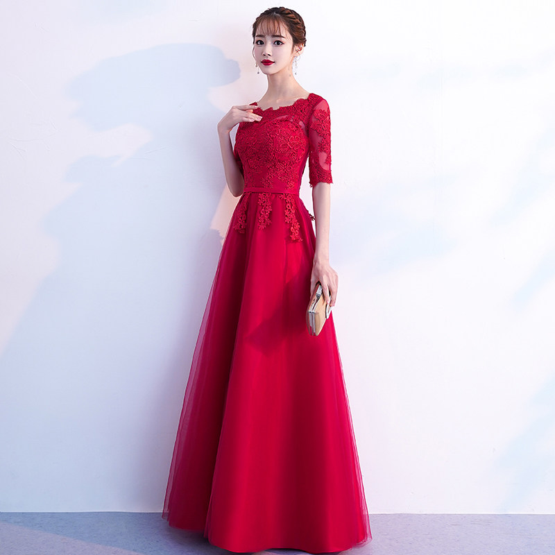 Robe de soirée XISIMERY    conventionnel - Ref 3210190 Image 3