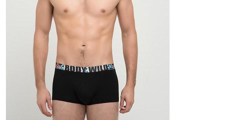 Baodi Weide Thắt lưng thời trang Thắt lưng Boxer Tóm tắt Hai mảnh ZBN23GV1 quần lót đẹp