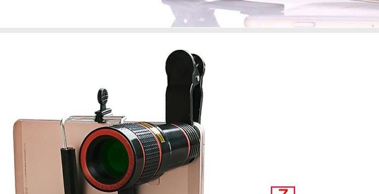 Điện thoại di động clip nhỏ kính viễn vọng HD công suất cao mini cầm tay một mắt kính tám lần buổi hòa nhạc ngoài trời - Kính viễn vọng / Kính / Kính ngoài trời kính viễn vọng và kính thiên văn