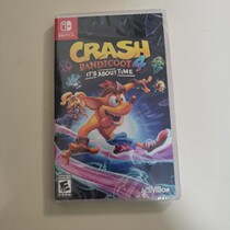 Spot brand-new NS Ancient apologetes 4 Time has gone to Crash Bandicoot4 Switch English multiperson