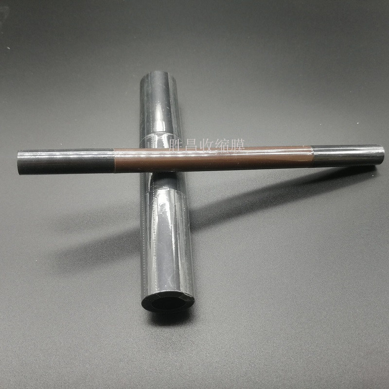 Manufacturer direct eyebrow pen shrinkable film cap sealing film heat shrinkage film label printing