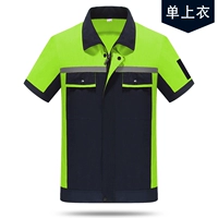 Тибетский синий с зеленым топом с коротким рукавом