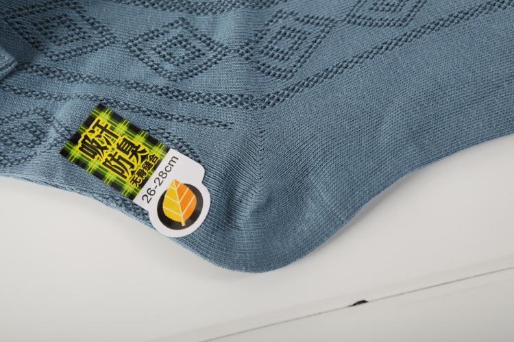 Lưới vớ nam cotton mỏng phần siêu mỏng lưới vớ thở vớ sợi bông vớ dòng vớ nam mỏng mùa hè thường vớ cotton