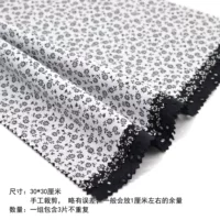 3 кусочки черно -белых образцов Oreo