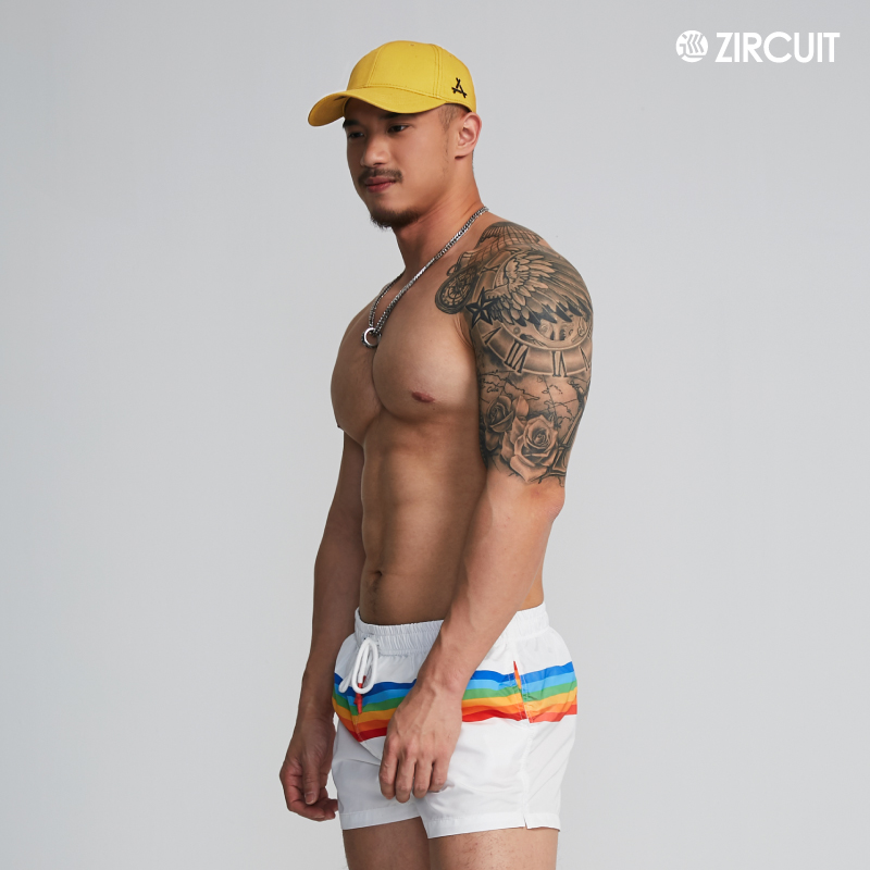 Tour Zircuit Rainbow Beach Pants Swimming shorts hot pants