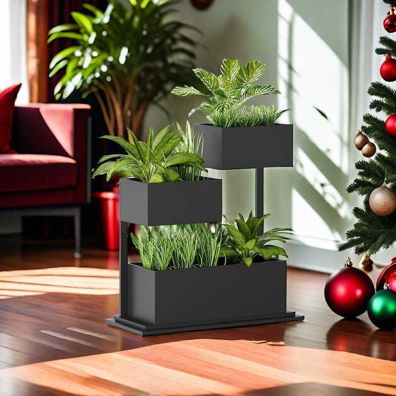 Outdoor Wrought Iron Flower Box, Creative Flower Stand, Restaurant Partition, Indoor Simple Combination, Movable Outdoor Fence, Metal Flower Trough Outdoor Wrought Iron Flower Box, Creative Flower Stand, Restaurant Partition, Indoor Simple Combination, Movable Outdoor Fence, Metal Flower Trough