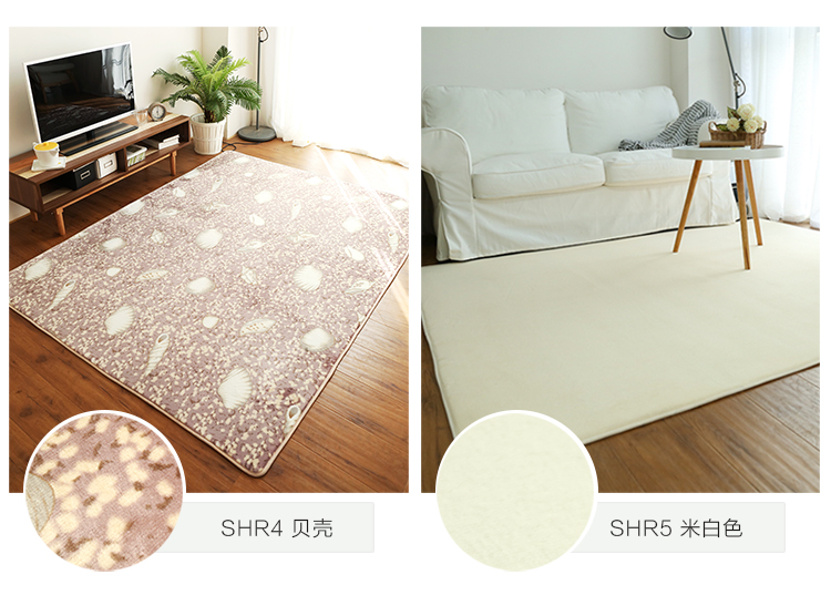 Sáng ngựa nhà san hô fluffy mat phòng khách hiện đại thảm bàn cà phê mat sofa bay cửa sổ thảm phòng ngủ đầu giường chăn - Thảm báo giá thảm trải sàn hội trường