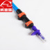 Widdy Carbon trekking mặc ba phần khóa kính thiên văn xử lý thẳng leo núi gậy đi bộ nhện - Gậy / gậy gậy chống Gậy / gậy