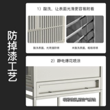 Квадратная птичья клетка Parrot Cage Домохозяйство роскошная вилла Трехэтажная многоэтажная селекция Сюанфенг космический космос.