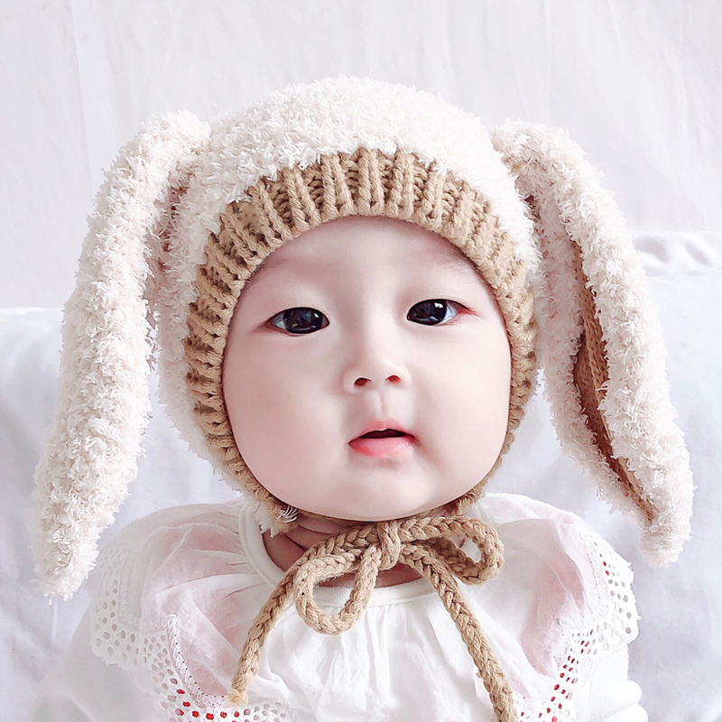 Baby Protective Ear Hat Autumn Winter Baby Boy Warm Cover Head Hat Winter Girl Cute Cute Cute Boy Plush Hat