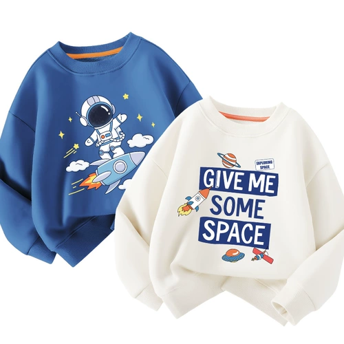 Детская осенняя толстовка, весенний тонкий детский костюм мальчика цветочника для мальчиков, коллекция 2023, детская одежда