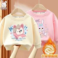 Мягкая утепленная толстовка, белый милый комплект, кукла, лиса