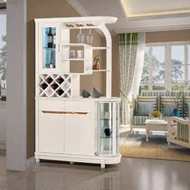 Eurostyle Entrance Light Luxurious Closing Cabinet Wine Cabinet Modern Minimalist Room Cabinet Entrance Door Display Cabinet Shoes Cabinet Screen Partition Cabinet