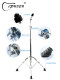 IPUSEN inclined rod crash cymbal stand straight and oblique dual-use ride cymbal stand drum stand inclined cymbal stand drum stand