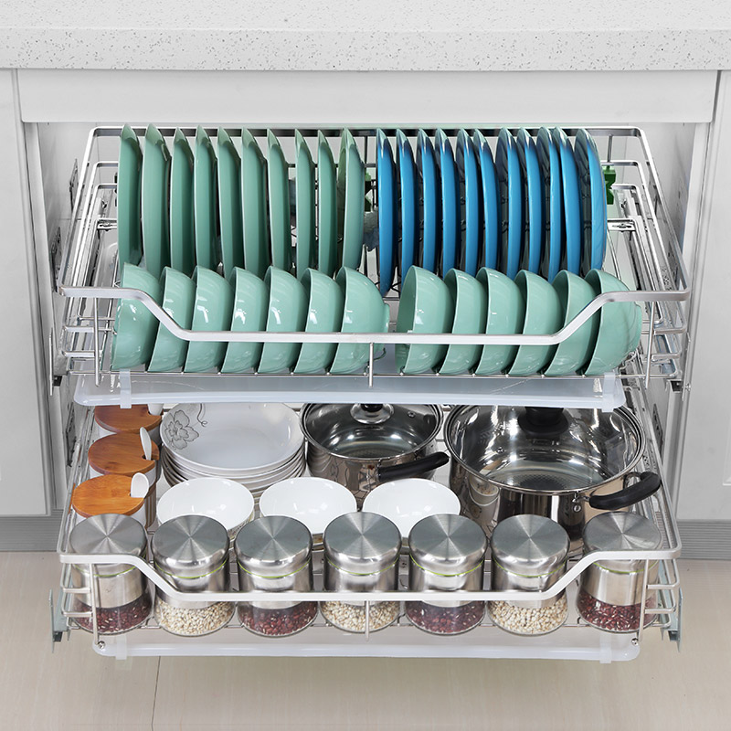 Timor Minilla Basket Kitchen Cabinet Overall 304 Stainless Steel