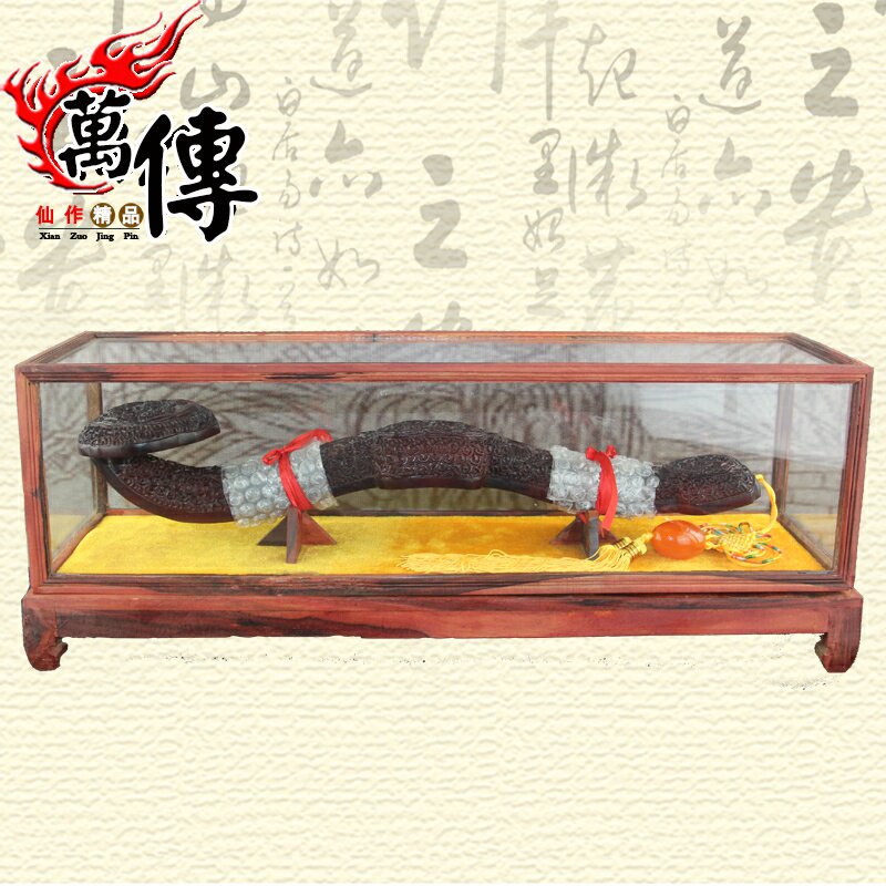 ten thousand Spread of Laos Big Red Acid Branches Engraving Kowloon Single-Head Wood Wooden Sculptures Ruyi RED WOOD CRAFTSMANSHIP HOME ACCESSORIES