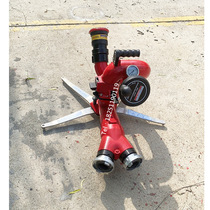 Mobile manual water cannon 40L S stainless steel fire cannon sx DC spray imported quality heavy body PSY40