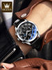 2025 New Brand Genuine Mechanical Watch Men's Watch Leather Strap Model Multifunctional Quartz Watch for Middle School Students