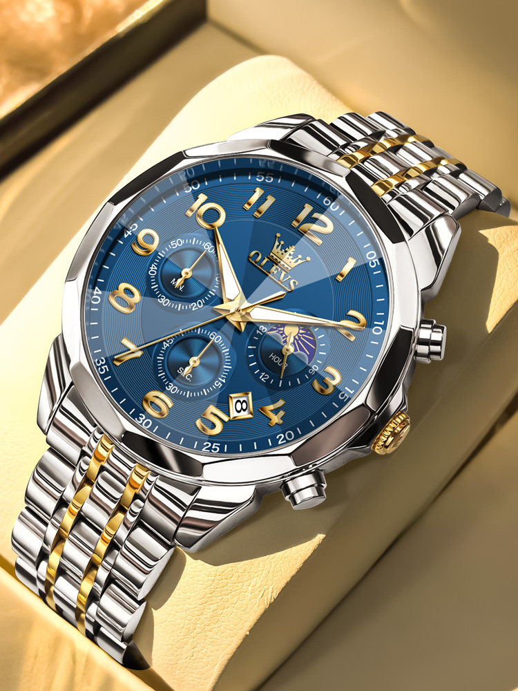 New Year's Gift, New Genuine Brand Men's Watch, Men's Mechanical Watch, Fully Automatic Business Luminous Waterproof Quartz Watch